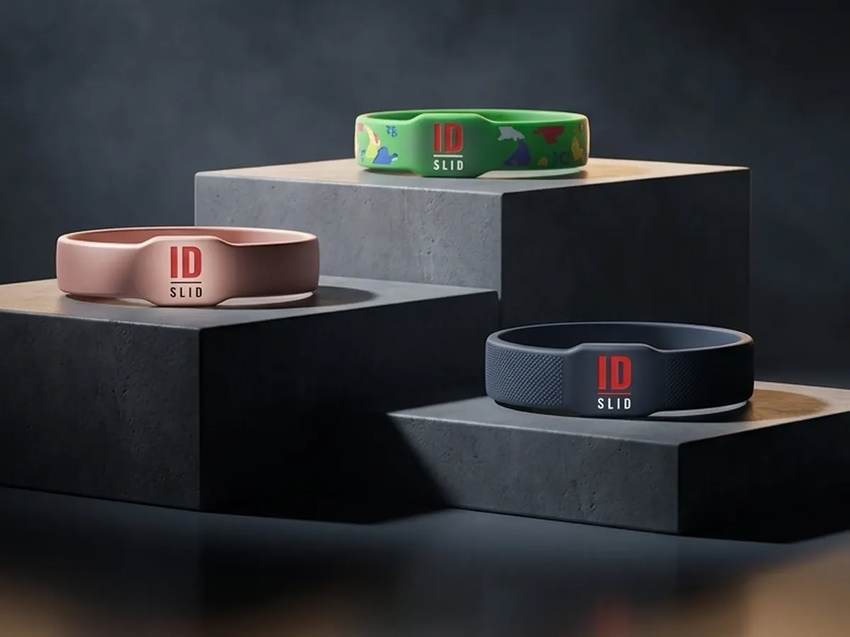Силіконовий браслет ID Slid з NFC-міткою