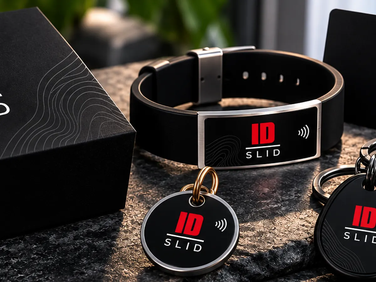 Kit «Família» ID Slid com etiqueta NFC