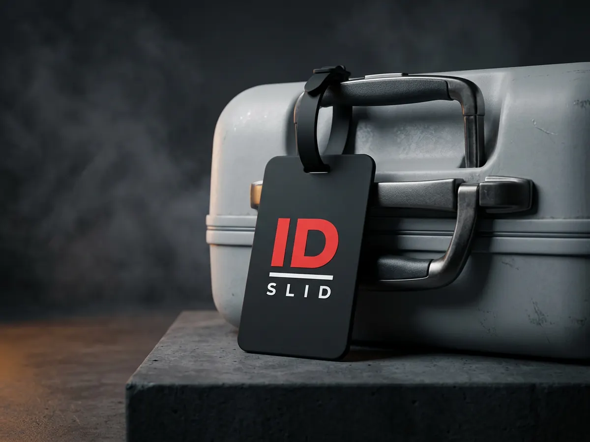 Бирка на валізу ID Slid з NFC-міткою