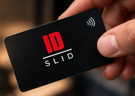 Cartão ID Slid com etiqueta NFC — 3/9