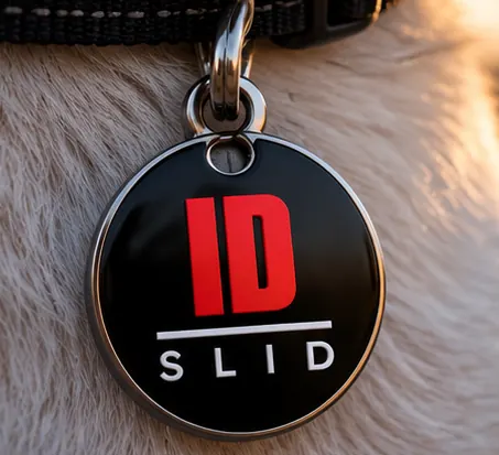 Medalha de coleira ID Slid com etiqueta NFC — 3/5