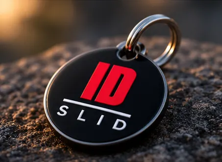 Medalha de coleira ID Slid com etiqueta NFC — 4/5