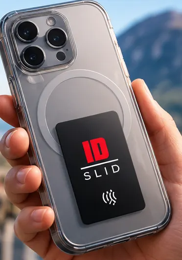 Kit «Viagem» ID Slid com etiqueta NFC — 3/8
