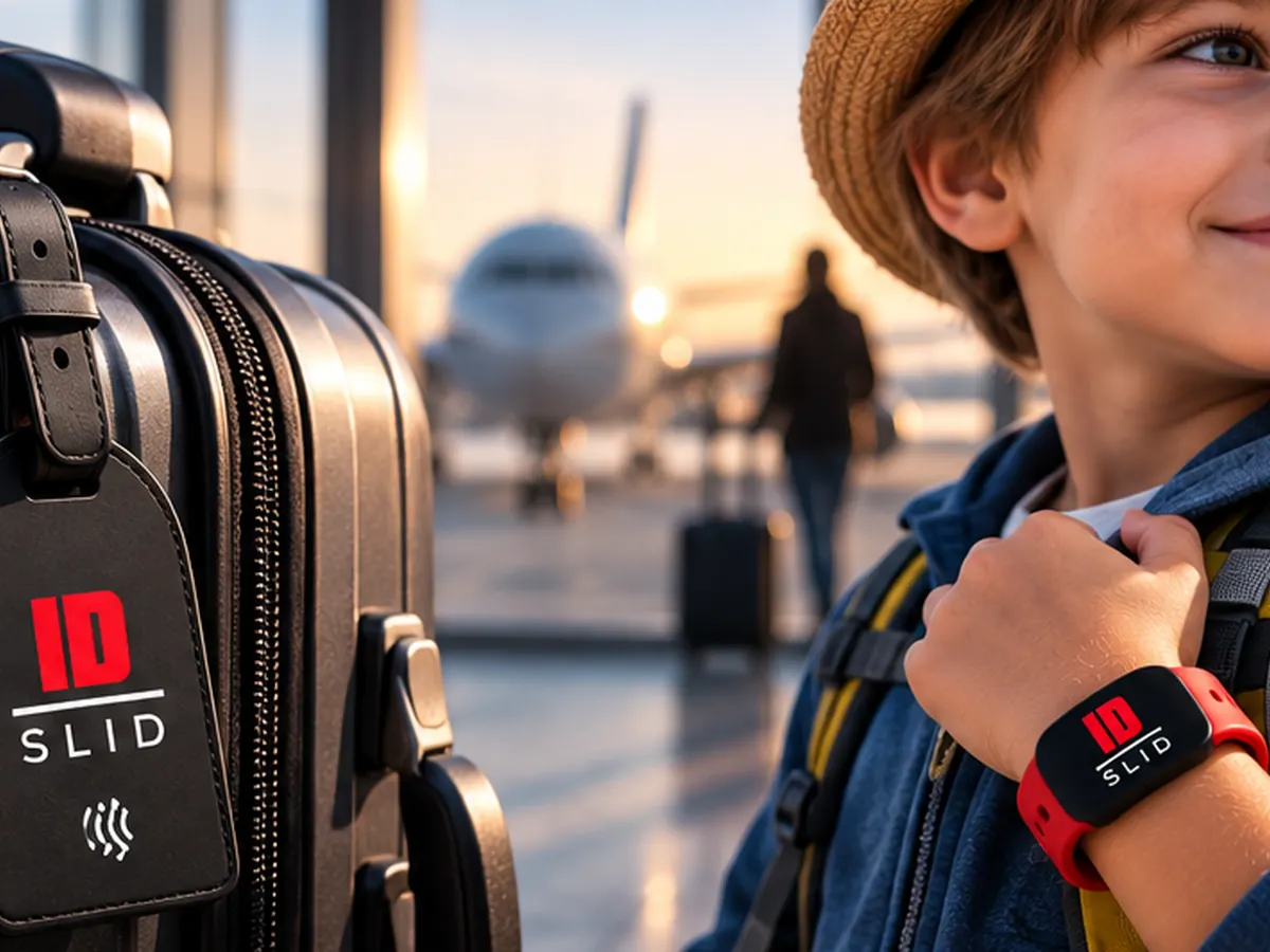 Kit «Viagem» ID Slid com etiqueta NFC