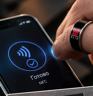 Anel NFC ID Slid com etiqueta NFC — 4/6